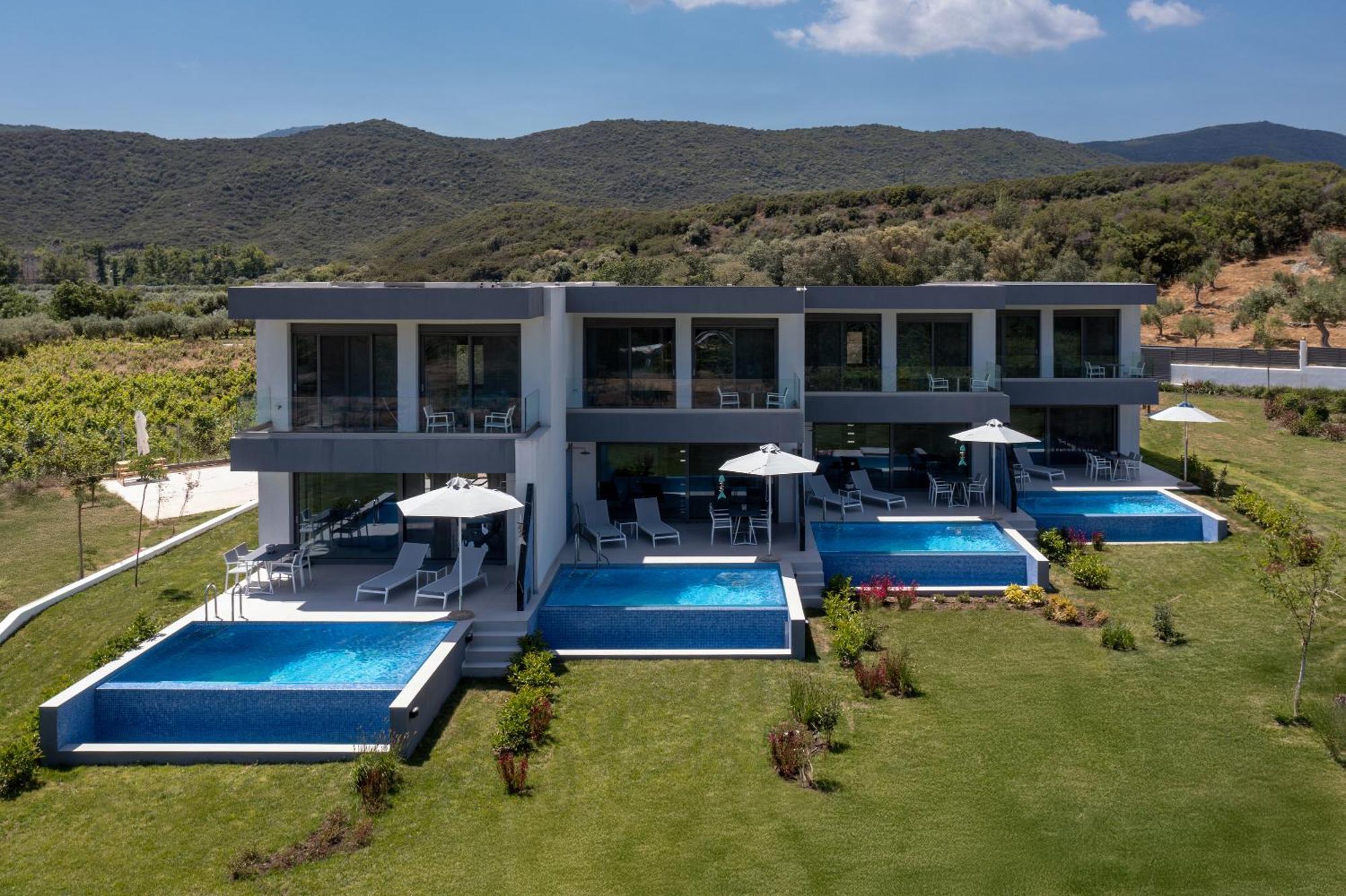 Elysium Villas Quartet Sarti Extérieur photo